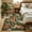 Green, variant on Beltran 8x10 Washable Tiger Area Rug – Vintage Safari Non Slip Carpet, Boho Pink Print Rug for Large Living Room Open Floor Plan Bedroom, Easy Clean