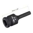 thumbnail image 2 of Unique Bargains 4mm Impact Hex Bit Socket, 1/4' Square Drive 35mm Length CR-MO Metric Sizes, 2 of 5