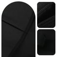 thumbnail image 3 of OULII Walker Side Bag Black 600D Polyester Durable Storage Bag for Elderly 1Pcs, 3 of 8