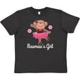 thumbnail image 3 of Inktastic Mawmaw Girl Ballerina Monkey Youth T-Shirt, 3 of 5