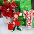 thumbnail image 2 of Annalee Jolly Green Elf, 5 inch Collectible Figurine, 2 of 5