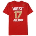 thumbnail image 1 of Adidas Mens West 17 Graphic T-Shirt red S, 1 of 2