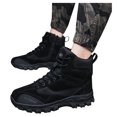 thumbnail image 3 of Men's Hiking Shoes, High Top Waterproof Boots, Anti Slip Outdoor Trekking Work Shoes, Lightweight Ankle Trail Footwear, 3 of 10