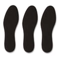 thumbnail image 1 of Plantillas Pedag Summer Terry de algodón sin calcetines, 3 pares, negras, 1 of 6