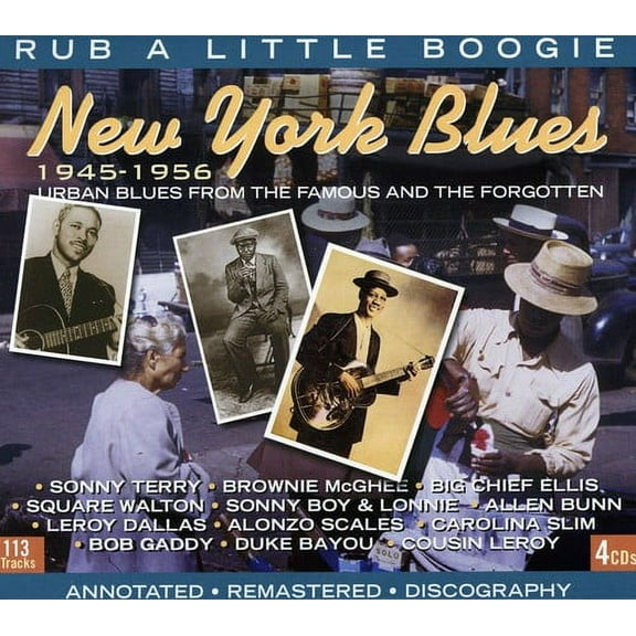 Various Artists - New York Blues 1945-1956 Rub A Little Boogie - Blues - CD
