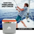 Ozark Trail Parklander 25L/ 26QT Hard Sided Portable Ice Chest Cooler