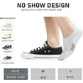 thumbnail image 5 of No Show Socks Womens Cushioned Low Cut Invisible Footies for Running Athletic Gym Ankle Socks 6 Pairs, 5 of 6
