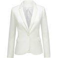 thumbnail image 3 of luvamia Womens Business Casual Blazer Work Office Coats Pocket Back Slit Jacket Suit, Size S-2XL, 3 of 7