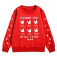 thumbnail image 5 of CAIXIA Cute Sweatshirts for Girls Round Neck Loose Fit Kids Shirts Long Sleeve Printed Medium Weight Pullover Workout Tops Back To School Outfit Spring Fall Clothes 2026, 5 of 5