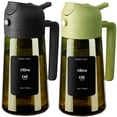 thumbnail image 1 of Dispensador y pulverizador de aceite SWEET VIEW de vidrio de 470 mL/16 oz, 1 of 8