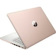 thumbnail image 2 of HP 14 Business Laptop, 14 Inch HD Display, Intel Celeron N4120, 8GB RAM, 192GB (64GB eMMC + 128GB SD Card), Windows 11, 1 Year Office 365, HDMI, Webcam, Rose Gold, 2 of 6