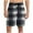 Black1, variant on yillto Men's Plaid Lounge Shorts Sleepwear Pajama Bottoms Elastic Waist Drawstring Pjs Shorts with Pockets