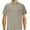 Khaki, variant on WREESH Men's Button Down Shirts Casual Work Shirts Solid Color Short Sleeve Turndown Collar Shirts Khaki