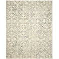 thumbnail image 2 of SAFAVIEH Chatham Ambrose Geometric Wool Area Rug, Light Gray/Ivory, 8' x 10', 2 of 7
