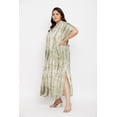 thumbnail image 4 of Oussum Robe Caftans pour Femme Grande Taille Imprimée Longue Maxi à Boutons Robes Caftan, 4 of 7