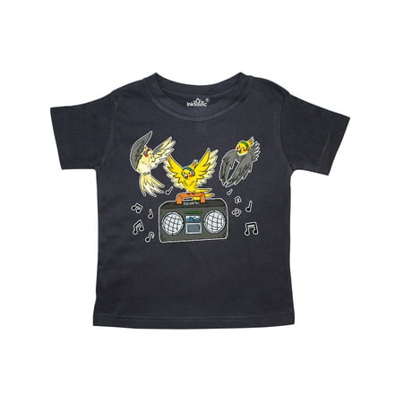 

Inktastic Jamming Cockatiels Gift Toddler Boy or Toddler Girl T-Shirt