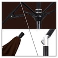 thumbnail image 4 of Parasol de Marché en Fibre de Verre 11 Pieds Inclinaison Col Noir Mat/pacifica/moka, 4 of 4