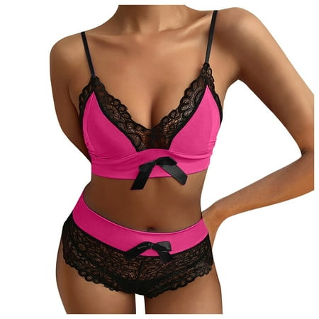 

Shorts Women Pajamas Suspenders Tops Outfits Underwear Underpants Bra Lace Sheer Lingerie Dress for Women Dark Lingerie Set Silk Women s Lingerie Push up