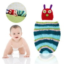 TAILTOSS 1 Set Infant Photo Shoot Props Caterpillar Costume Baby for 3-6 Months Babies Unisex Design