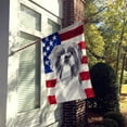 thumbnail image 2 of Carolines Treasures SC9015CHF USA American Flag with Shih Tzu Flag Canvas, Large, Multicolor, 2 of 2