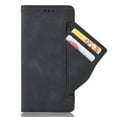 thumbnail image 4 of For Iphone 15 Plus Skin Feel Calf Texture Card Slots Leather Phone Case(Black), 4 of 7
