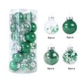 thumbnail image 2 of 24PCS Christmas Ball Ornaments 2.36 Inch Shatterproof Baubles Set Hanging Decorations for Xmas Tree Holiday Party Wedding Event Home Festive Decor Bulk Pack, 2 of 7