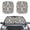 Camouflage Duck Pattern, variant on XYZCANDO Car Windshield Sun Shade with Desert Camo Print, Foldable Sun Shade for Your Vehicle, Blocks Harmful Uv Rays and Keeps Interior Cool for Daily Parking