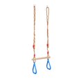 thumbnail image 1 of Slhljlin Fitness & Yoga Equipment Barra de columpio para niños con anillos de gimnasia Aro colgante de madera Barras de mono Juego de columpios de madera para interior y exterior Equipo de patio, 1 of 3