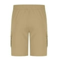 thumbnail image 5 of Taqqpue Men's Cargo Shorts Summer Outdoor Work Hiking Shorts Casual Relaxed Fit Lightweight Multi-Pocket Quick Dry Shorts, 5 of 7