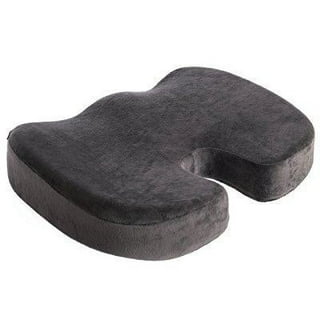 ComfySure Car Seat Wedge Pillow - Memory Foam Firm Cushion - Orthopedic  Support and Pain Relief for Lower Back, Tailbone, Coccyx and Hips for  Driving