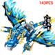 thumbnail image 5 of Figura de acción de Ninjago War Armor Mech Mini, modelo de bloques de construcción compatibles con Technic Anime Cities, juguetes de Navidad y Halloween, regalos, 5 of 5