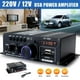 thumbnail image 3 of Amplificador de potencia de sonido de 400 W + 400 W para con CD y garaje para automóvil, 3 of 9