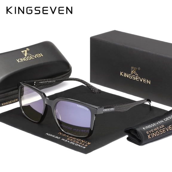 KINGSEVEN Classic Blue Light Blocking Glasses For Men Women Working Computer Protection Eyewear