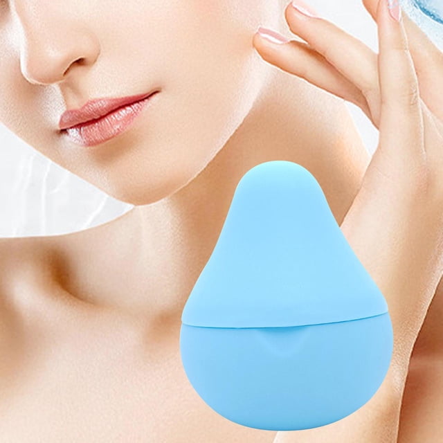 Rodillo De Hielo Facial Moldes De Copa De Hielo Reutilizables Para Bolsas De Ojos Cuidado De La Piel Aclarar La Piel Azul