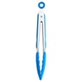 thumbnail image 3 of Toystoory Pinzas para alimentos resistentes al calor de 7/9/12 pulgadas, pinzas antiadherentes de silicona, pinzas para pan inoxidable, pinzas Azul 12 pulgadas, 3 of 6