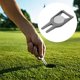 thumbnail image 3 of Herramienta de Golf Kusrkot reparación de marcador de bola de horquilla verde Pitch Groove Cleaner Pitch Negro Golf Divot, 3 of 8