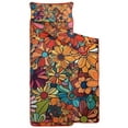 thumbnail image 2 of Pioneer Flower Floral Print Pattern Toddler Nap Mats for Kids Preschool,Sleeping Mat Bag or Kids,Toddler Sleeping Bag,Toddler Nap Mat or Daycare, 2 of 6