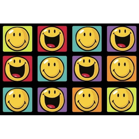 Fun Rugs SW-13 3958 Smiley World Happy & Smiling