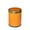 Orange, variant on Trash Can with Lid Push Button Garbage Bin for Kitchen Living Room Bedroom Indoor Outdoor Waste Basket High Capacity Decorative Dustbin Container White White