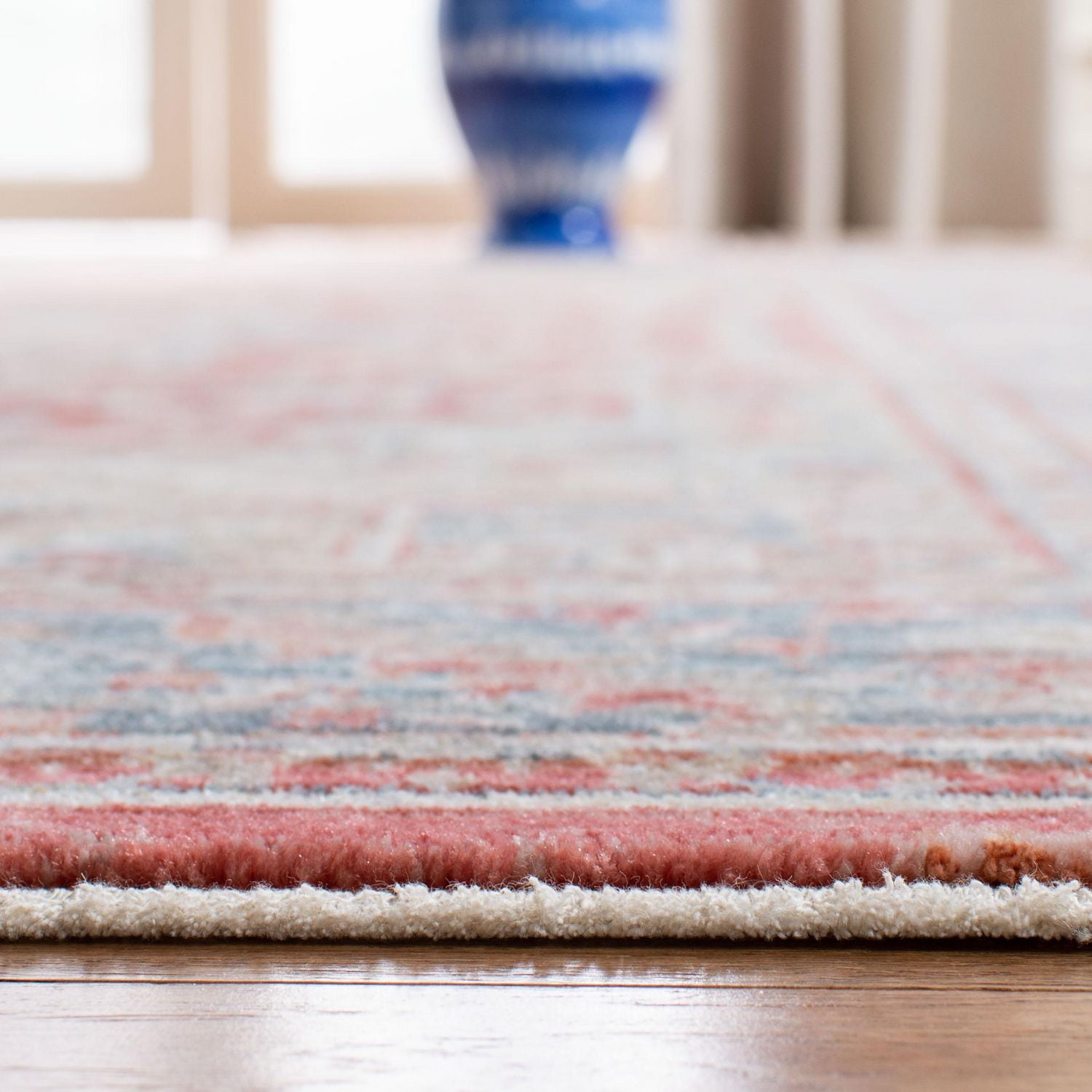 SAFAVIEH Kenitra Eleanora Floral Bordered Polyester Area Rug