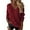 A-Wine109, variant on Bibifish Womens Sweaters Loose Fit Long Sleeve V Neck Knitted Tops Comfy And Trendy Loose Fit Solid Color Pullover Sweaters For Ladies