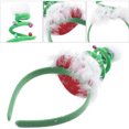 thumbnail image 4 of Diadema de gorro navideño, accesorios para el cabello de elfo para primavera, diadema de gorro navideño, tocado para niños, adultos, accesorios para disfraces de elfo, 4 of 5