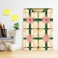 thumbnail image 2 of FORMRS Acrylic Clipboard with Low Profile Clip Standard A4 Letter Size, 12.5" x 9", Retro Green Stars, 2 of 8