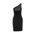 thumbnail image 4 of Vestido con hombros descubiertos para mujer, minivestido de moda de primavera para trabajo de oficina y viajes L, 4 of 7