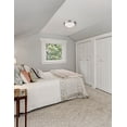 thumbnail image 3 of Millennium Lighting  Metal 1 Light  Flushmount Ceiling Light Brushed Nickel Brushed Nickel, 3 of 3