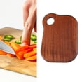 thumbnail image 1 of Tabla de cortar de madera, tabla de quesos, tabla para servir, bandeja para servir alimentos, bloque para cortar, tabla pequeña , carne, Ébano S, 1 of 8