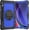 1BluePC, variant on Case for Samsung Galaxy Tab S10 Plus 12.4 Inch 2024/S9 FE Plus/S9 Plus 2023, Heavy Duty Shockproof Protective Case with Screen Protector, 360° Rotating Stand, Hand/Shoulder Strap