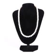 thumbnail image 4 of Pendentif Collier en Velours Noir Présentoir Buste Mannequin Support Support Rack 16*10cm 15x9x6cm, 4 of 9