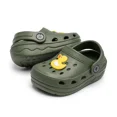 thumbnail image 4 of Meckior Toddler Boys Girls Garden Clogs Cartoon Slides Shoes Slip On Slipper Water Sandals For Little Kids, 4 of 7