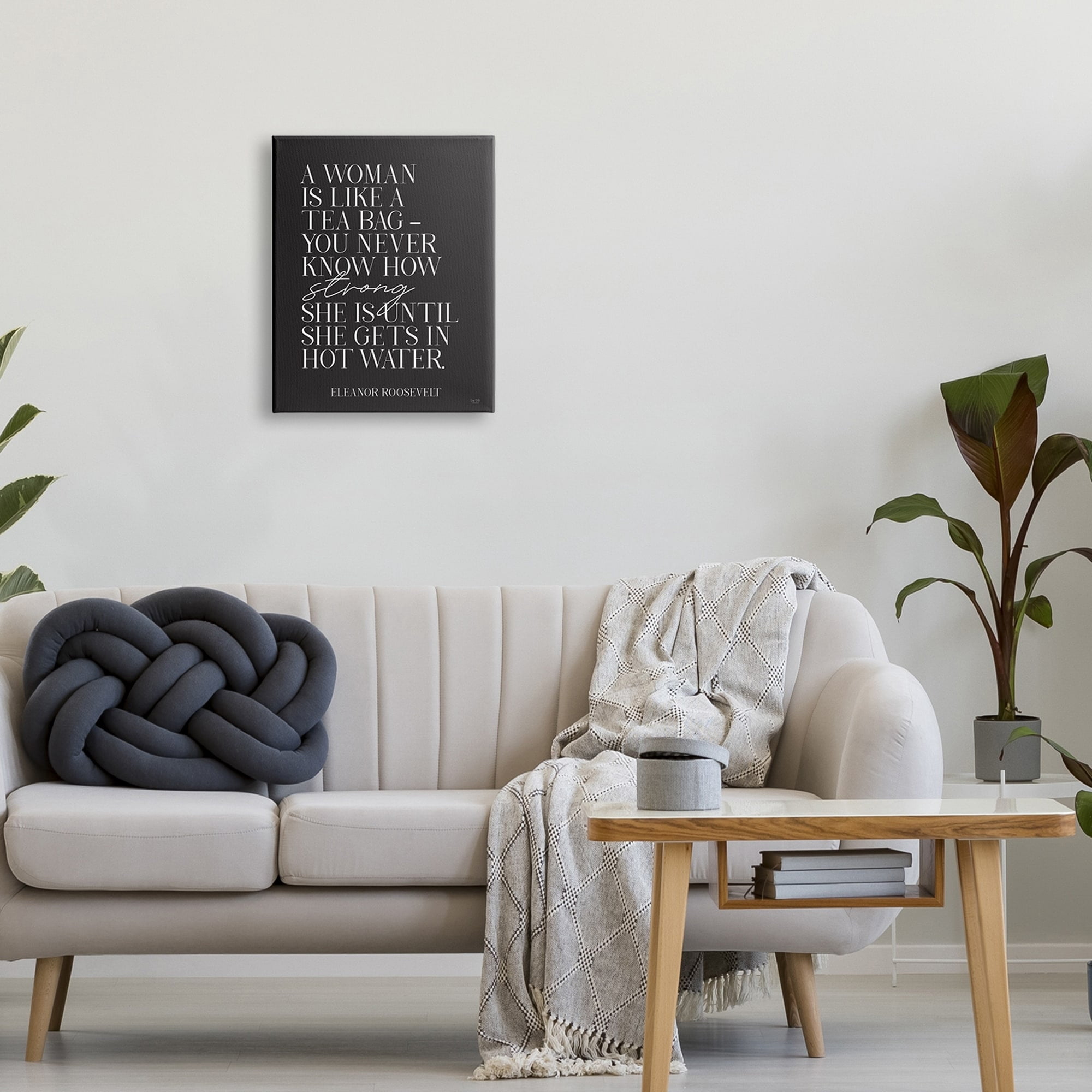 Stupell Industries A Woman Is Like Historical Eleanor Roosevelt Quote, 30 x 40, Design by Lux + Me Designs